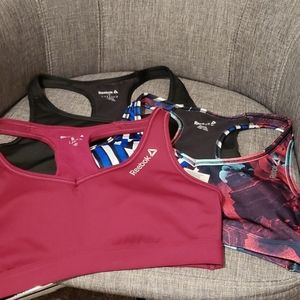 3 Reebok Sport Bras